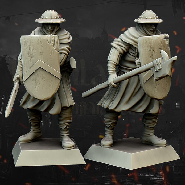 Men at Arms Unit by Highlands Miniatures