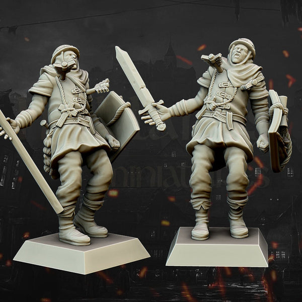 Men at Arms Unit by Highlands Miniatures