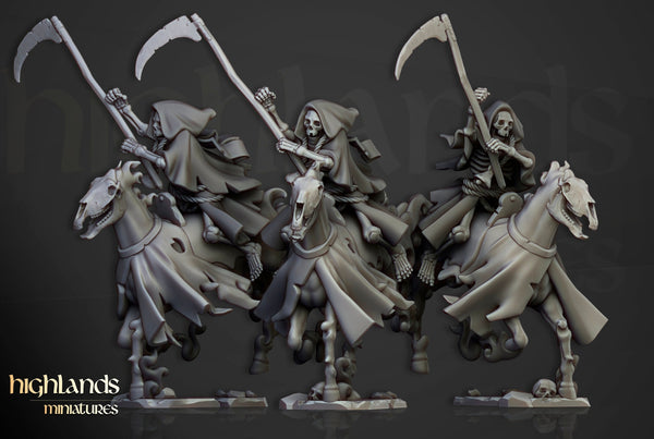 Spectres of Transilvanya  - Spectral Cavalry unit  by Highlands Miniatures