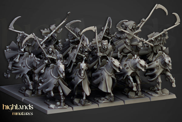 Spectres of Transilvanya  - Spectral Cavalry unit  by Highlands Miniatures
