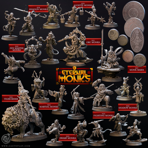 Eternal Monks by Cast N Play