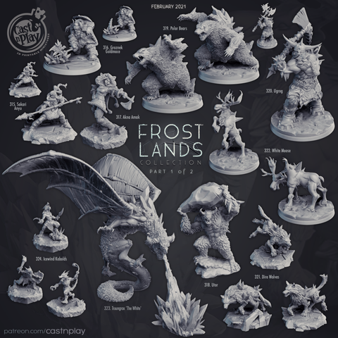 Frostlands by Cast N Play (3d Print)