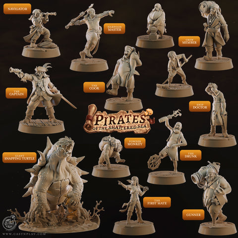 Pirates of the Shattered Sea by Cast N Play