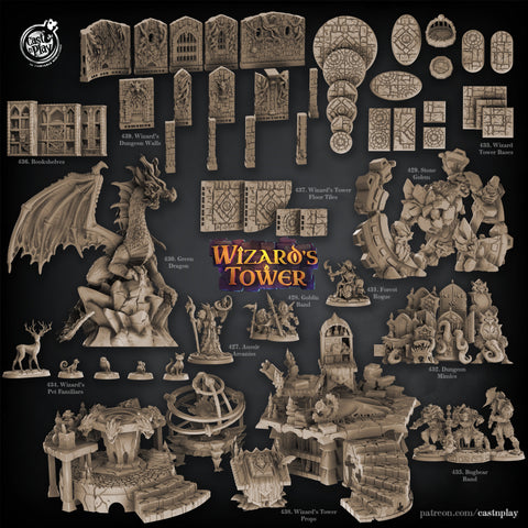 Wizard's Tower by Cast N Play
