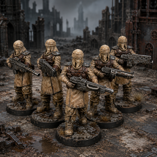 Bedouin Desert Stalkers by DakkaDakka (AI Painted)