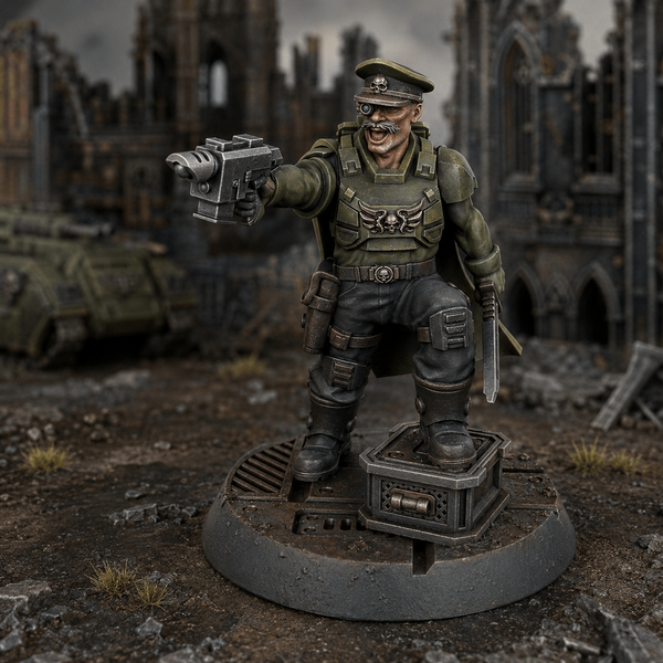 Regius Guard - GHD Tank Commander George Whizbang Dillon by Dakka Dakka