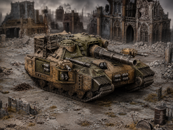 The Alcat Rats Penal Vanguard - Superheavy Tank Gorgodon G-6 by Dakka Dakka