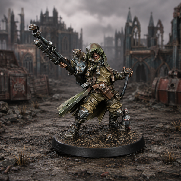 The Alcat Rats Penal Vanguard - Kayla the Pied Piper by Dakka Dakka