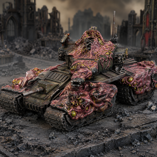 Agglomerate of Sector Gribabos (ASG) - Contaminated Battle tank by Dakka Dakka
