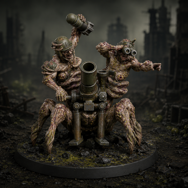 Agglomerate of Sector Gribabos (ASG) - Weapons Crew Warrior by Dakka Dakka