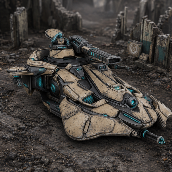 Black Sun Covenant - Hover Tank + APC by Dakka Dakka