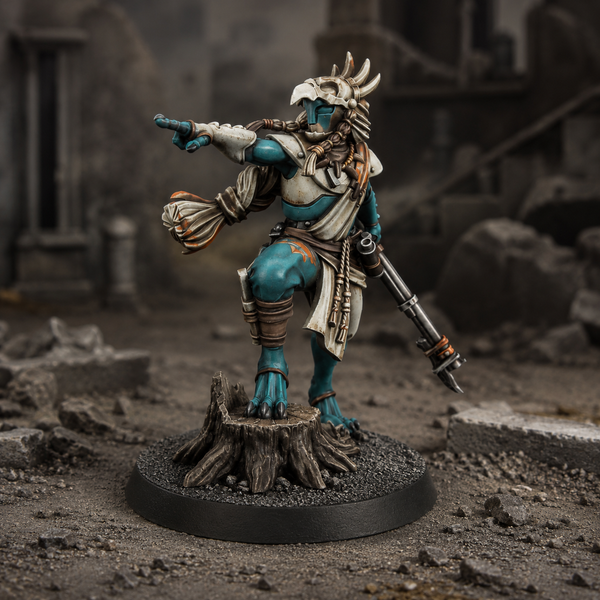 Midnight Sun Covenant - Mar-duk Tribe Preytracer  by DakkaDakka