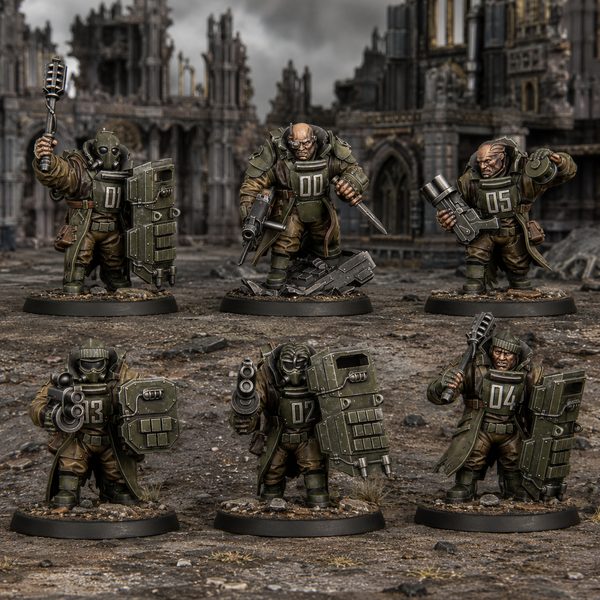 The Alcat Rats Penal Vanguard - Alcat Heavy Mules Squad by Dakka Dakka