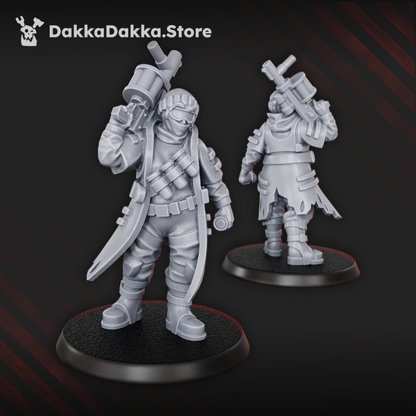 The Alcat Rats Penal Vanguard - The Alcat Rats Infantry Squad (Preassembled) by Dakka Dakka