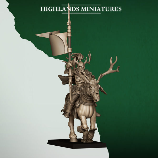 Feral Elves - Forest Riders Cavalry  Unit by Highlands Miniatures