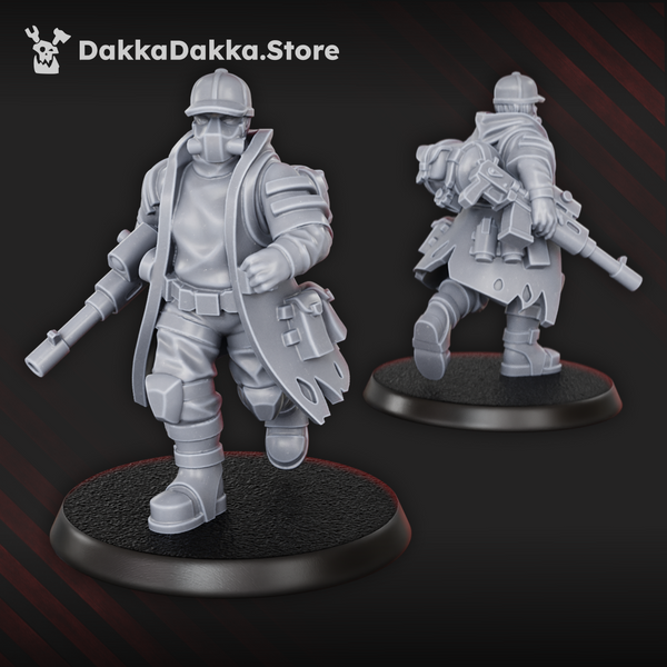 The Alcat Rats Penal Vanguard - The Alcat Rats Infantry Squad (Preassembled) by Dakka Dakka