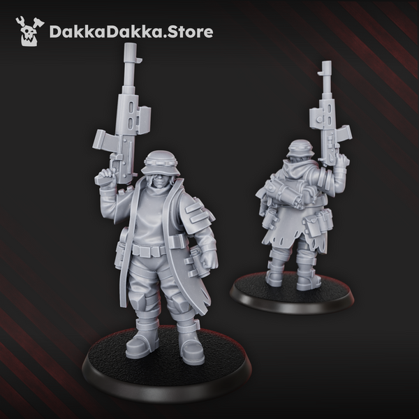 The Alcat Rats Penal Vanguard - The Alcat Rats Infantry Squad (Preassembled) by Dakka Dakka
