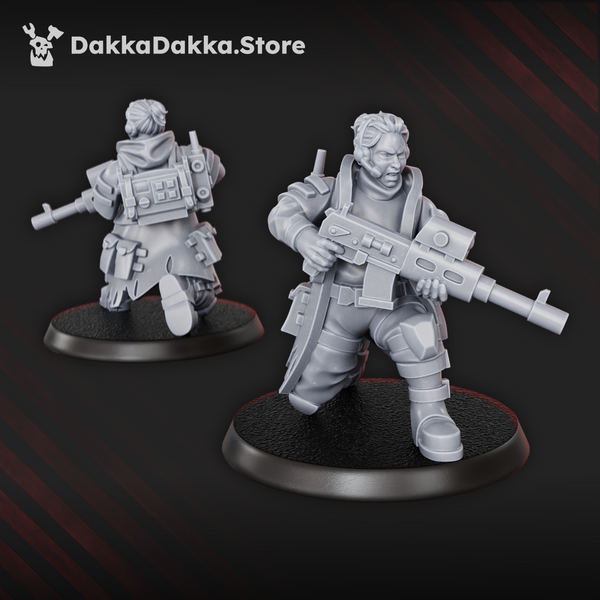 The Alcat Rats Penal Vanguard - The Alcat Rats Infantry Squad (Preassembled) by Dakka Dakka