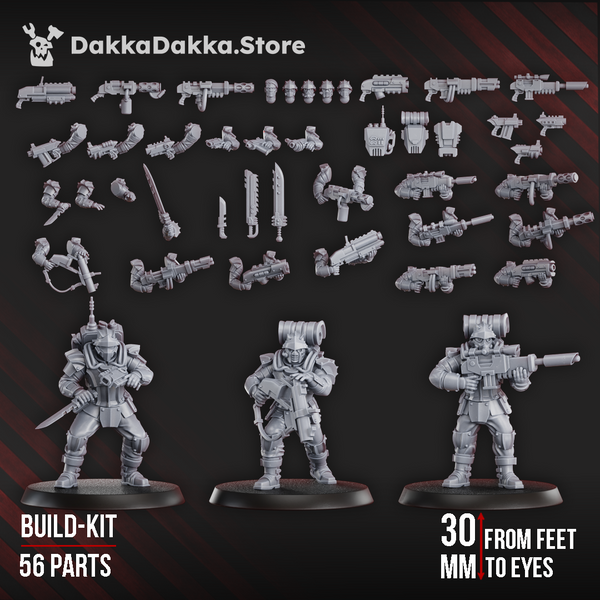 The Phaeton Special Forces Vanguard - Phaeton Guard Special Forces (Build Kit) by Dakka Dakka