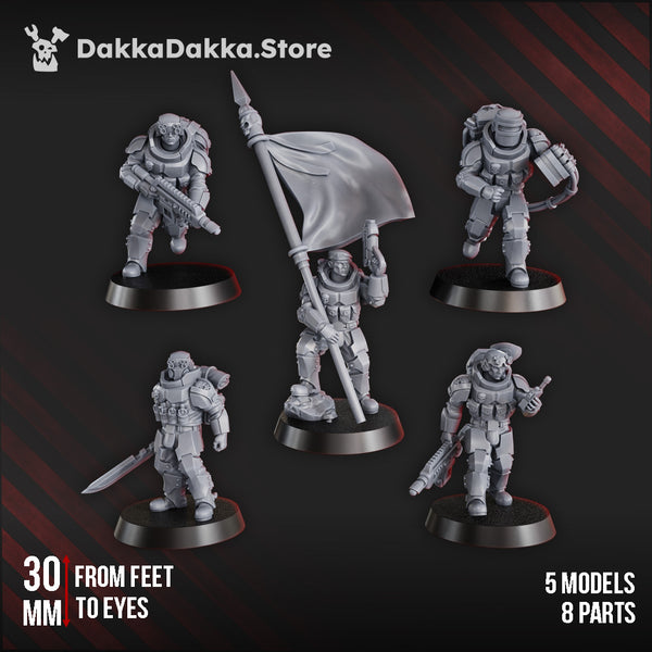 The Phaeton Vanguard - The Phaeton Lead squad by Dakka Dakka