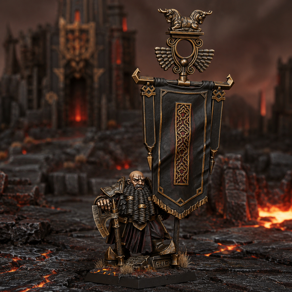 Sons of Marduk - Battle Standard Bearer  Unit by Highlands Miniatures