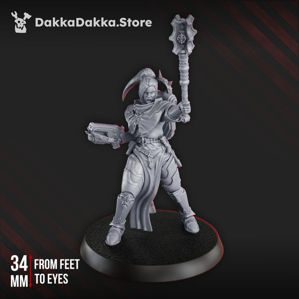 Battle Sisters - War Sisters Commander by Dakka Dakka