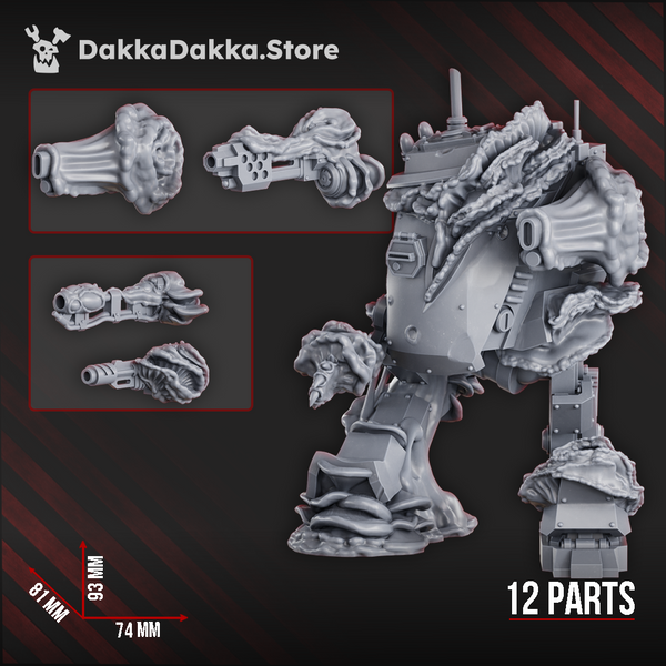 Agglomerate of Sector Gribabos (ASG) - Contaminated Breacher Suit by Dakka Dakka