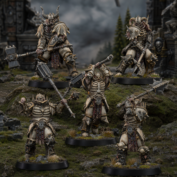 Warriors of the Dark Gods (Legion of Skulls)  - Skull Chosen  Unit by Lost Kingdom Miniatures