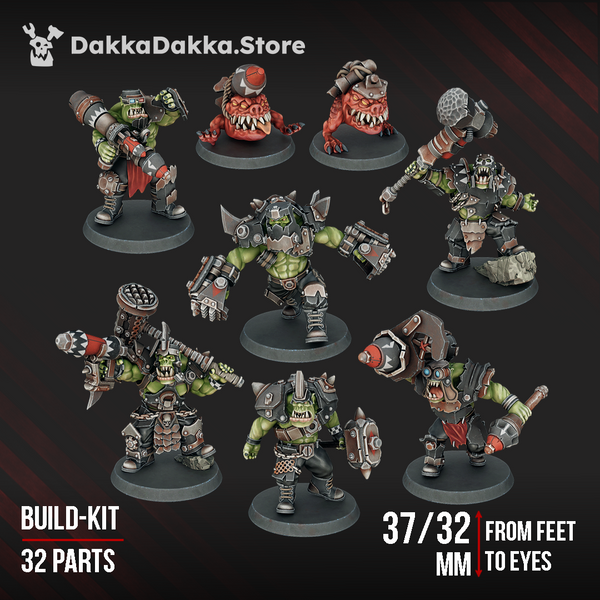 Da Horde - Head Crackaz Mob by Dakka Dakka