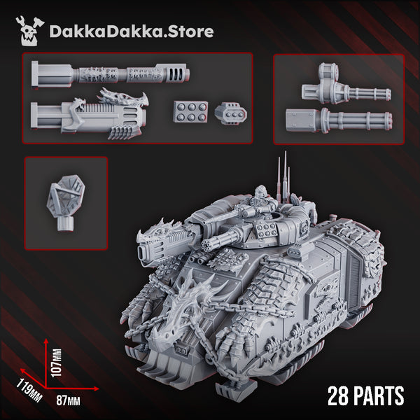 Fire Lizards - Heavy Hover Tank by Dakka Dakka