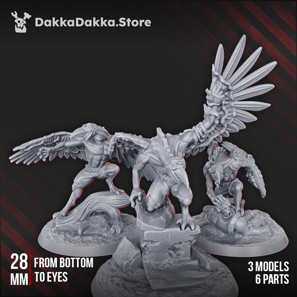 Agglomerate of Sector Gribabos (ASG) - Birdfused Wings Squad by Dakka Dakka