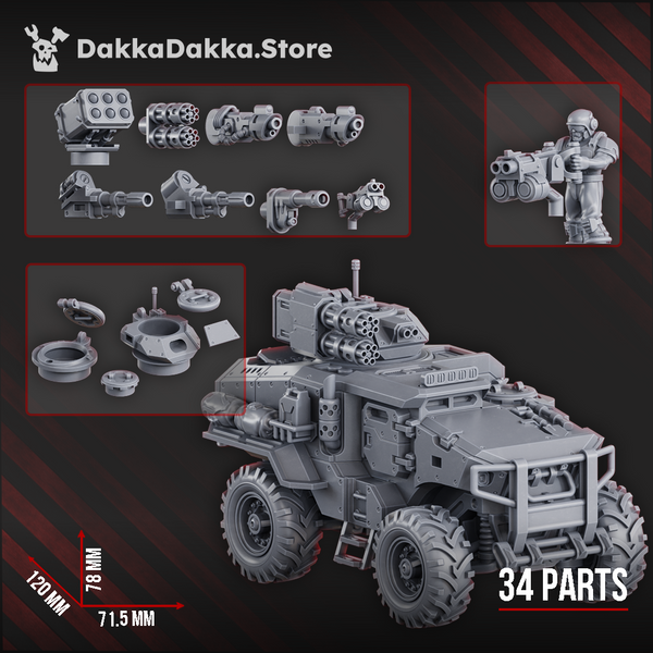 The Phaeton Special Forces Vanguard - Infantry Fighting Vehicle Neofelis N-59 by Dakka Dakka