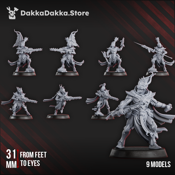 The Spacelair Anchorites - Spacelair Flamescale Squad by Dakka Dakka