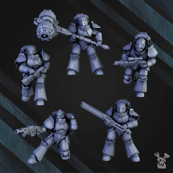 Citadel Vanguard - Knights of the Great Gates(Build Kit) by Dakka Dakka