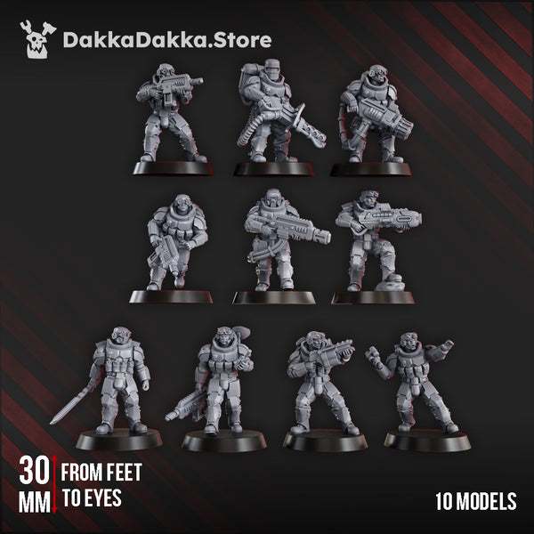 The Phaeton Vanguard - The Phaeton Tactical Squad by Dakka Dakka