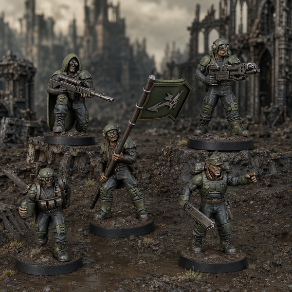 Regius Guard - Green Hell Division Lead Detachment by Dakka Dakka