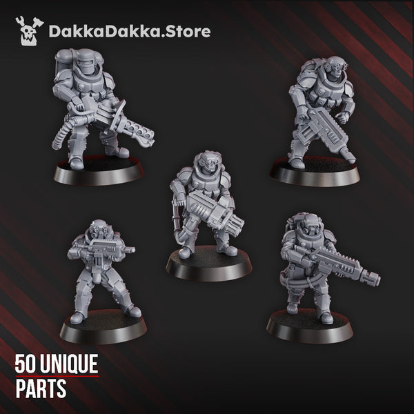 The Phaeton Vanguard - The Phaeton Tactical Squad (Build Kit) by Dakka Dakka