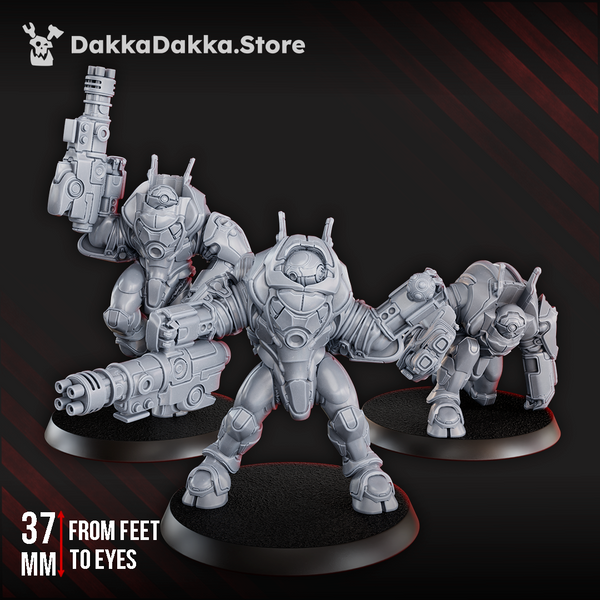 Black Sun Covenant - Cyber-ghost Squad by Dakka Dakka