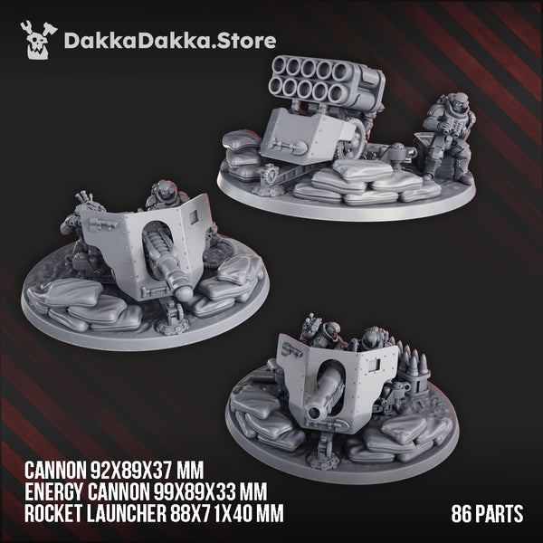 The Phaeton Vanguard - Phaeton Heavy Artillery Team by Dakka Dakka