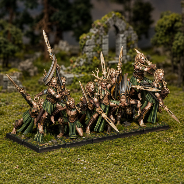 Feral Elves - Bladesingers  Unit by Highlands Miniatures