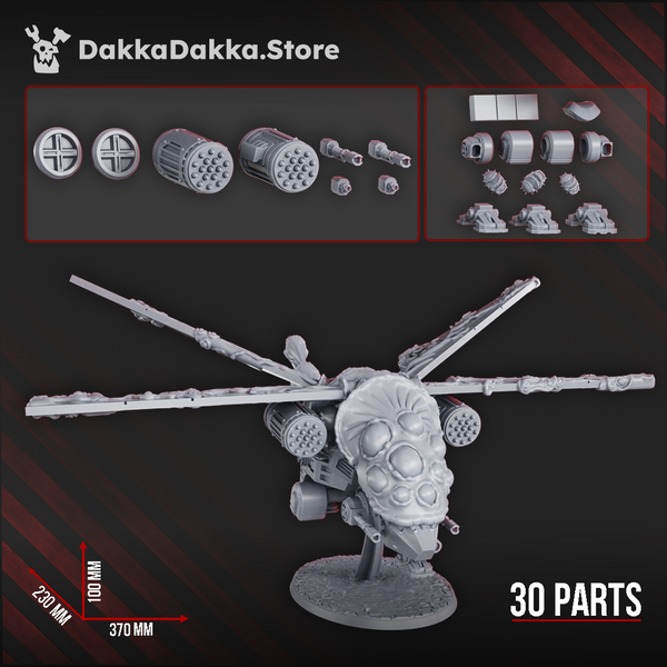 Agglomerate of Sector Gribabos (ASG) - Contaminated Assault Aircraft by Dakka Dakka
