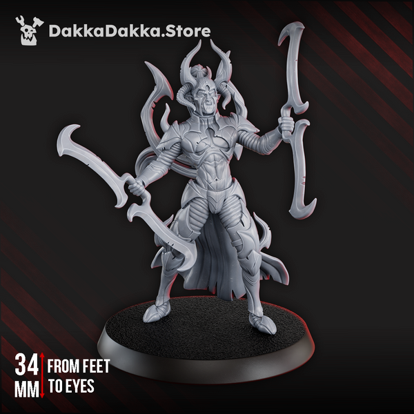 Dark Alvs - Nightmare Master - Night Raidres by Dakka Dakka