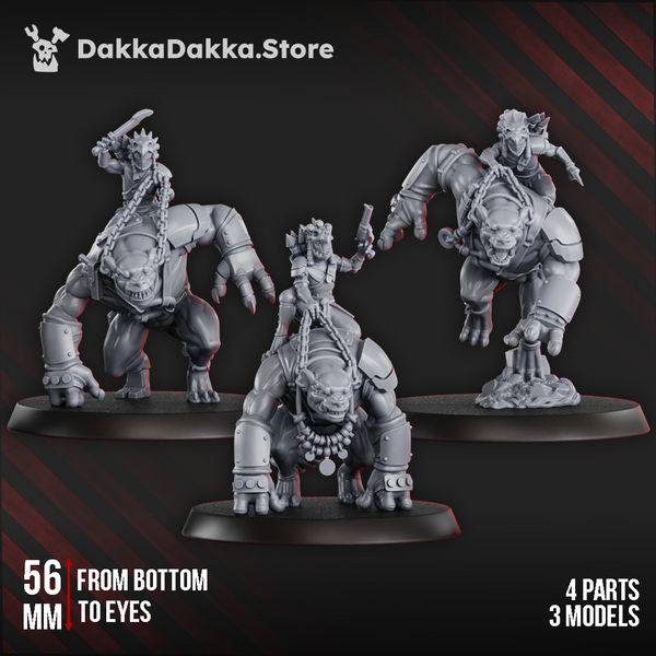 Midnight Sun Covenant - Mar-Duk Tribe Furybeast Squad by Dakka Dakka