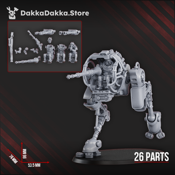 Pluto's Mechanized Legion - Pluto's Cruranian Walker by Dakka Dakka