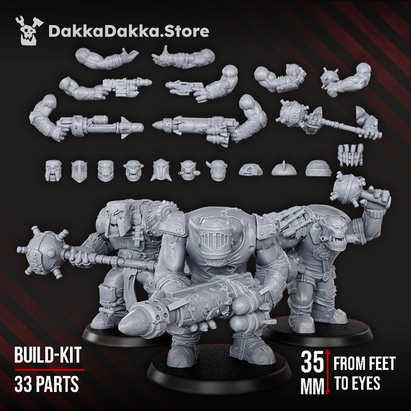 Orc Marauders - Boombo Boyz (Build Kit) by Dakka Dakka