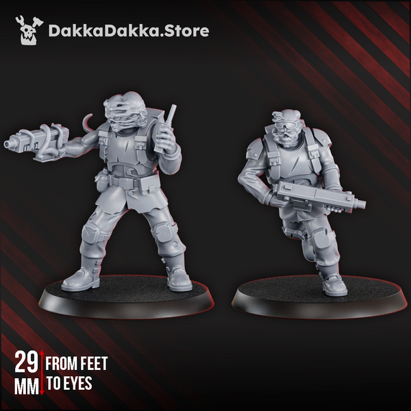 Agglomerate of Sector Gribabos (ASG) - Diseased Guardians by Dakka Dakka