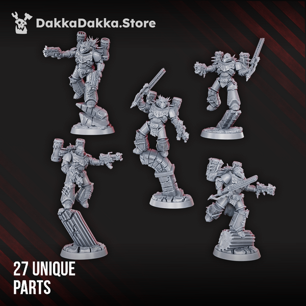 Fire Lizards - Assault Squad (Build Kit) by Dakka Dakka