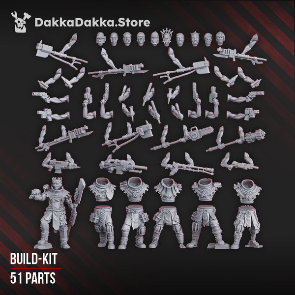 Rock Head Gangs - Church Fallen Squad (Build Kit) by Dakka Dakka