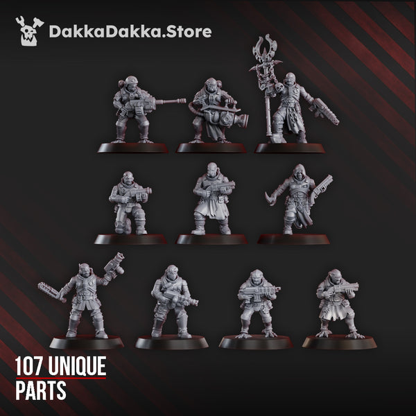 Cosmic Harvester Cult - Liquidation Team of the Cosmic Harvester (Build Kit) by Dakka Dakka