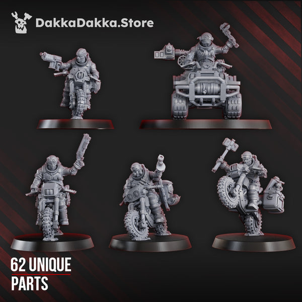 Space Knights - Harversters Angels MC (Build Kit) by Dakka Dakka